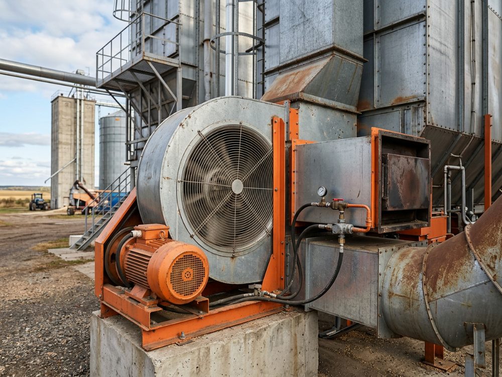Теплогенератор зерносушилки