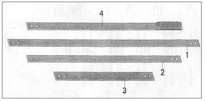 Комплект подвесных пластин К 527: купить в Нижнем Новгороде