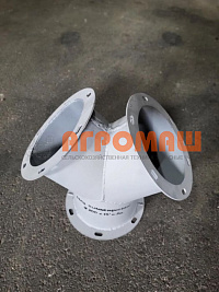 Ввод симметричный ф200 угол 45 ст2мм: купить в Нижнем Новгороде