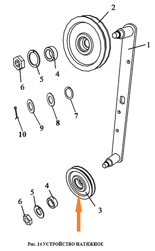 Ролик МСУ 08.200 (Под ремень Вб): купить в Нижнем Новгороде