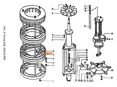 Барабан А1-БЦС-100.02.130: купить в Нижнем Новгороде