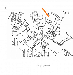 Труба (длинная) с тягой ЗА 03.070 "а": купить в Нижнем Новгороде