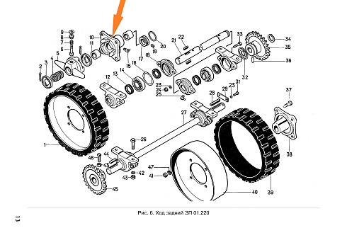 Ступица ЗМ 01.180 (задний ход): купить в Нижнем Новгороде