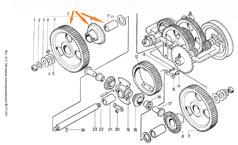 Блок зубчатый ЗМ 07.030 (z=82) стальной: купить в Нижнем Новгороде