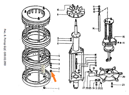 Втулка А1-БЦС-100.02.019 (МЗП 50.32.003): купить в Нижнем Новгороде