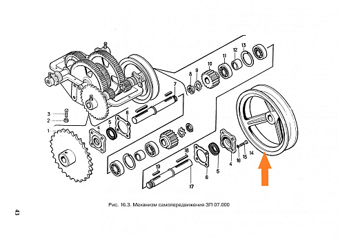Шкив ЗП 07.103 (чугунный): купить в Нижнем Новгороде