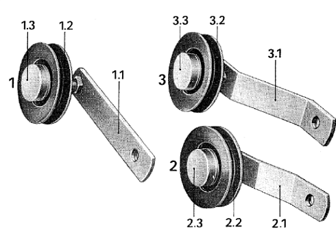 Ролик натяжной внутренний с валом и кронштейном: купить в Нижнем Новгороде