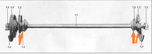 Головка шатун гл. вала К527/547: купить в Нижнем Новгороде