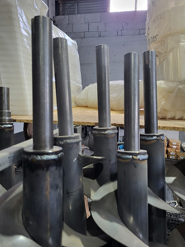 Шнек вторичной аспирации К 527, К 547 (мал цапфа левый): купить в Нижнем Новгороде