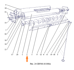 Шнек СВУ 60.10.030: купить в Нижнем Новгороде