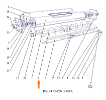 Шнек СВУ 60.10.030: купить в Нижнем Новгороде