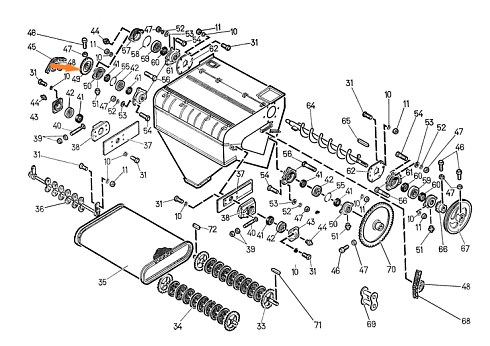 Звездочка Н 022.020-09 (z=25 t=15,875 ф=30): купить в Нижнем Новгороде