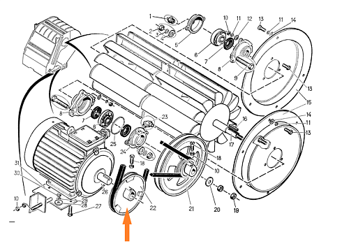 Шкив МПО 50.04.101: купить в Нижнем Новгороде