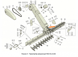 Цепь скребковая МЗС-90.03.500-01 (L=6,232 м, 41 скр. 2-2-6-4): купить в Нижнем Новгороде Цепь скребковая МЗС-90.03.500-01 (L=6,232 м, 41 скр. 2-2-6-4): купить в Нижнем Новгороде