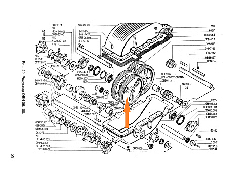Колесо зубчатое ОВБ 1066 (z=82) ЗЭ 07.000: купить в Нижнем Новгороде