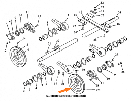 Шкив ЗВТ 86.102 (3-х руч. D=260) стар.: купить в Нижнем Новгороде