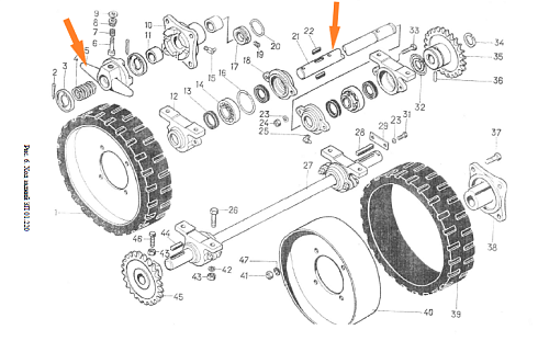 Вал ЗП 01.625 с ЗМ 01.102 и ЗП 01.102: купить в Нижнем Новгороде