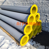 Зернопровод Ф=200 (длина 2м, толщина 2мм) с футеровкой полиуретан 3мм: купить в Воронеже