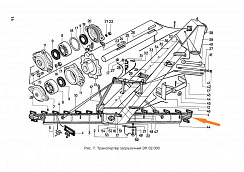 Цепь питателя ЗП 02.090 (16 скр., t=38.0),L=4864: купить в Нижнем Новгороде