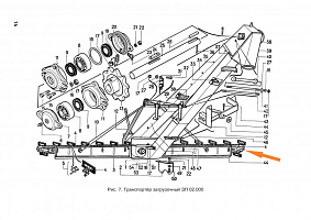 Цепь питателя ЗП 02.090 (16 скр., t=38.0),L=4864: купить в Нижнем Новгороде