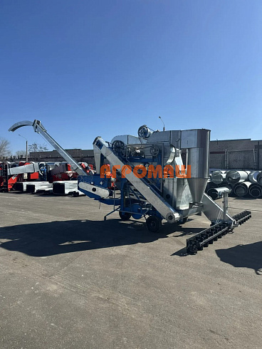 Очиститель вороха самопередвижной ОВС-25 цинк с циклоном и триммером: купить в Нижнем Новгороде