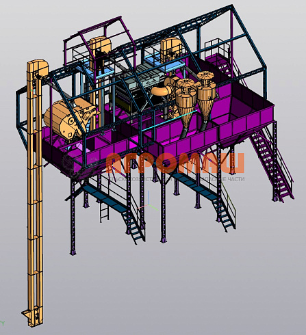 Металлоконструкция: Двухбункерный: купить в Нижнем Новгороде