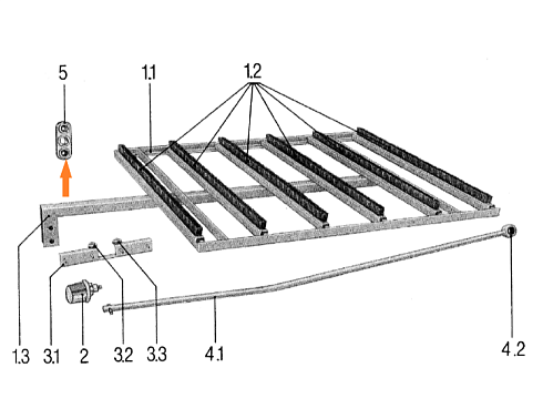 Втулка тяг щёточного механизма (Прямоугольный): купить в Нижнем Новгороде