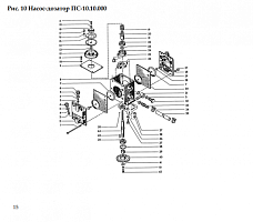 РЕМКОМПЛЕКТ К ДОЗАТОРУ (все, кроме корпуса): купить в Нижнем Новгороде