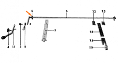 Втулка вала колотушек (Треугольный маленький): купить в Нижнем Новгороде