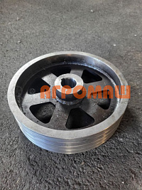 Шкив КШП 01.03.002 (4-х ручьевый) стальной (Ф=320мм, Ф=42мм): купить в Нижнем Новгороде