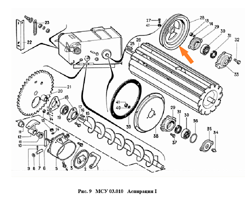 Шкив МСУ 03.102 (365/265 ф=30 в(б)): купить в Нижнем Новгороде