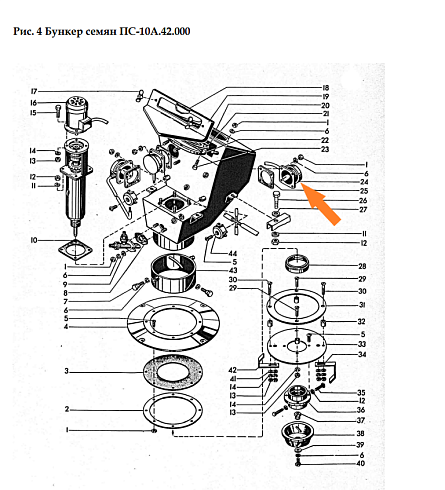 Датчик уровня зерна ПС 10ДУ: купить в Нижнем Новгороде