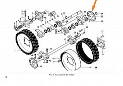 Звездочка ЗП 01.340/01.360 (Z=25, t=19,05): купить в Нижнем Новгороде