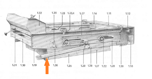 Шатун верхнего решетного стана К 547 с сайлентблоком: купить в Нижнем Новгороде