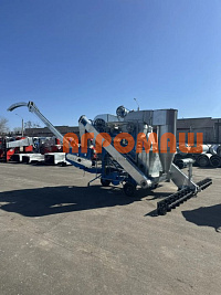 Очиститель вороха самопередвижной ОВС-25 цинк с циклоном и триммером: купить в Воронеже