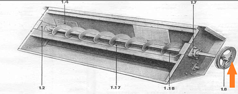 Шкив шнека загрузки К 527 К 547 (ф=230 ст=30 в(б) Н 209.006): купить в Нижнем Новгороде