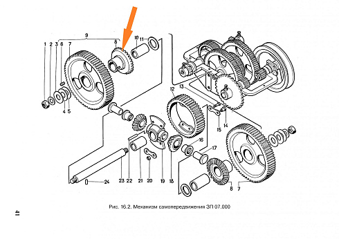 Шестерня коническая ЗМ 07.609 (в блок ЗП 07.030): купить в Нижнем Новгороде