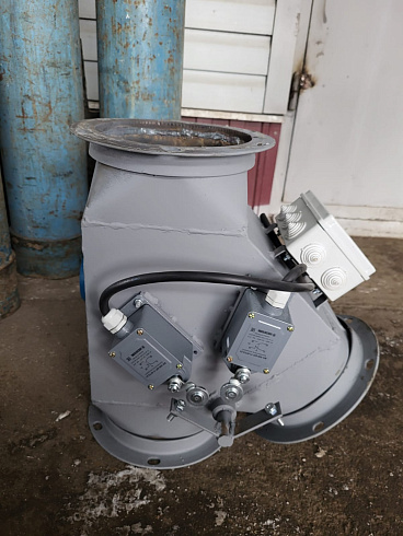 Клапан односторонний Ф-200 с электроприводом : купить в Нижнем Новгороде