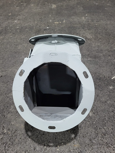 Клапан ручной симметричный ф200мм уг45гр (распределитель) : купить в Нижнем Новгороде