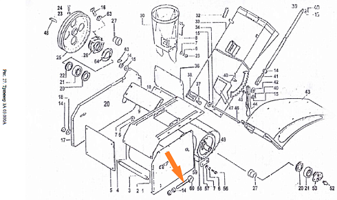 Болт натяжной ЗА 03.130 (ПЗТ 11.090): купить в Нижнем Новгороде