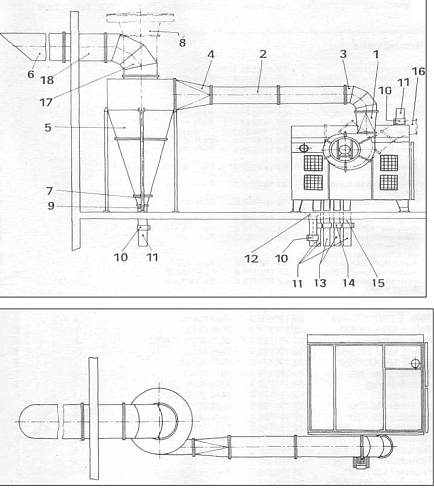 Система аспирации к машине ВРМ К52.7: купить в Нижнем Новгороде
