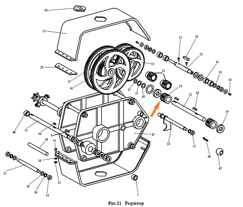 Шестерня МСУ 09.631: купить в Нижнем Новгороде