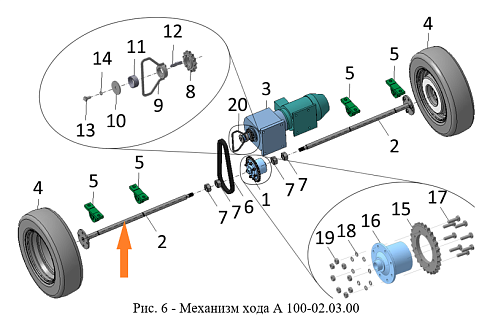 Полуось А-100.02.03.02.00: купить в Нижнем Новгороде