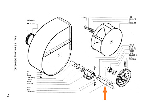 Вал ОВИ 03.606 (вентилятор): купить в Нижнем Новгороде