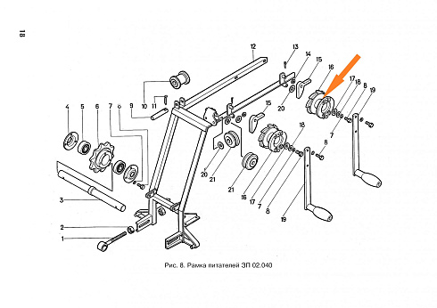 Храповик ЗПТ 1019А (ЗЭ 02.190): купить в Нижнем Новгороде