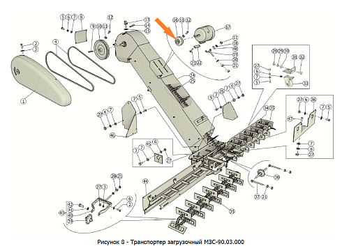 Шкив МЗС-90.03.280 (Фвнеш.=118мм, Фвнутр.=32мм, 2-х рч., сеч. В(Б)): купить в Нижнем Новгороде
