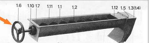 Шкив шнека первичной аспирации К 527, 547 : купить в Нижнем Новгороде