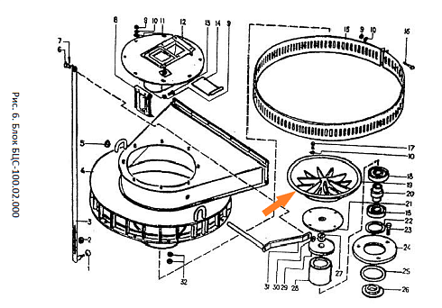 Разбрасыватель 1А БЦС 100.02.610: купить в Нижнем Новгороде