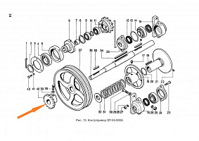 Звездочка ЗП 04.611 (Z=16, t=19.05): купить в Нижнем Новгороде