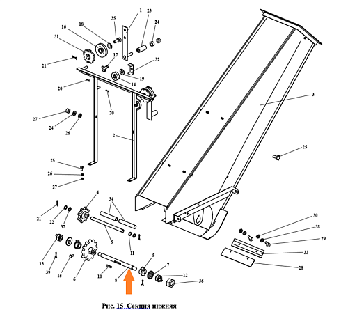 Вал ЗПМ 05.634-01 (Ф 30): купить в Нижнем Новгороде
